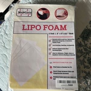 Lipo foam pack of 4